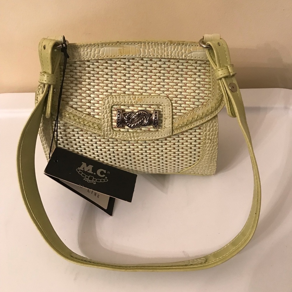 M.C. Basketweave Bag